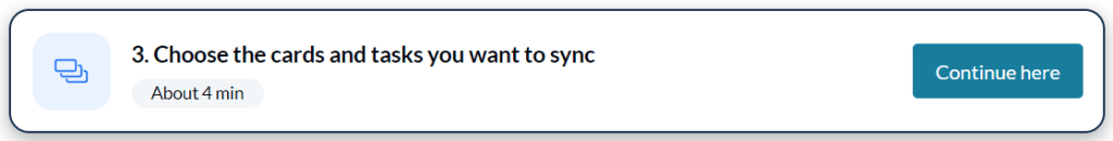 Configuring Asana Trello Integration - Choosing Cards to Sync